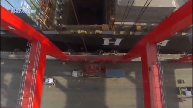 Документальный  Гигантские стройки   Контейнеровозы Д