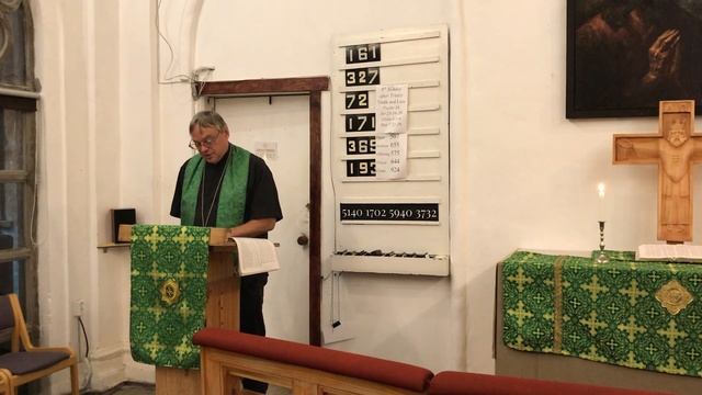Sermon - 8th Sunday of Trinity
