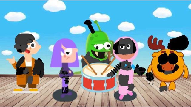 Музыкальная сцена из игры 5 ночей с Лили