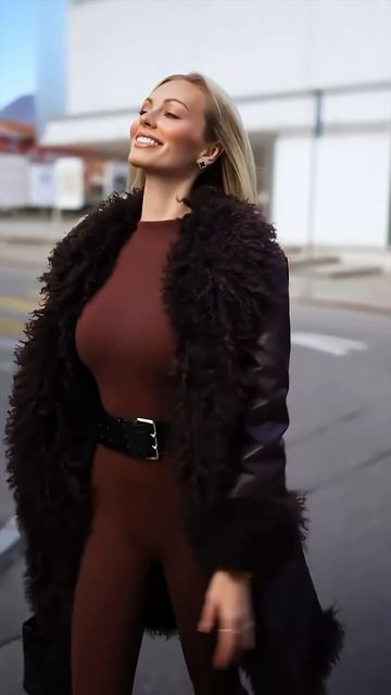 6-3GBBW03tw - My tight jumpsuit and high boots winter street style outfit idea  #fashion #style #out