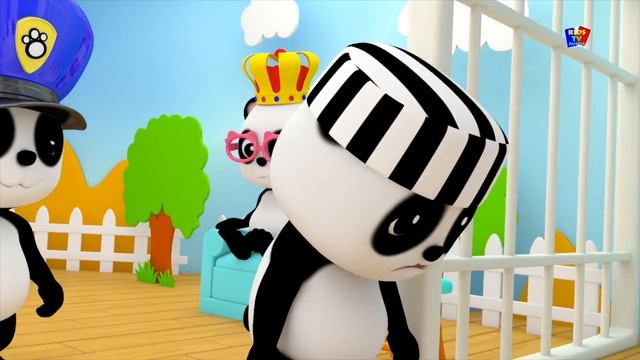 Baby Bao Panda колеса на автобусе   детские песни   детская музыка   Wheels On The Bus Rhyme