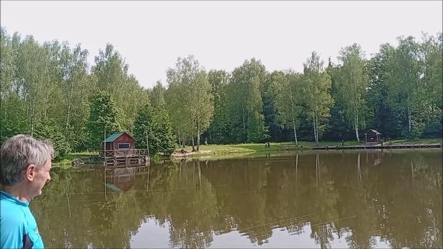 Обзор с Нижнего пруда. Клёвое место Лосиный остров.