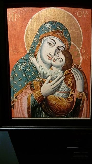 Богоматерь ч терновым венцом. Кашин. Художник Эмилия. Богоматерь Умиление. Ливан.