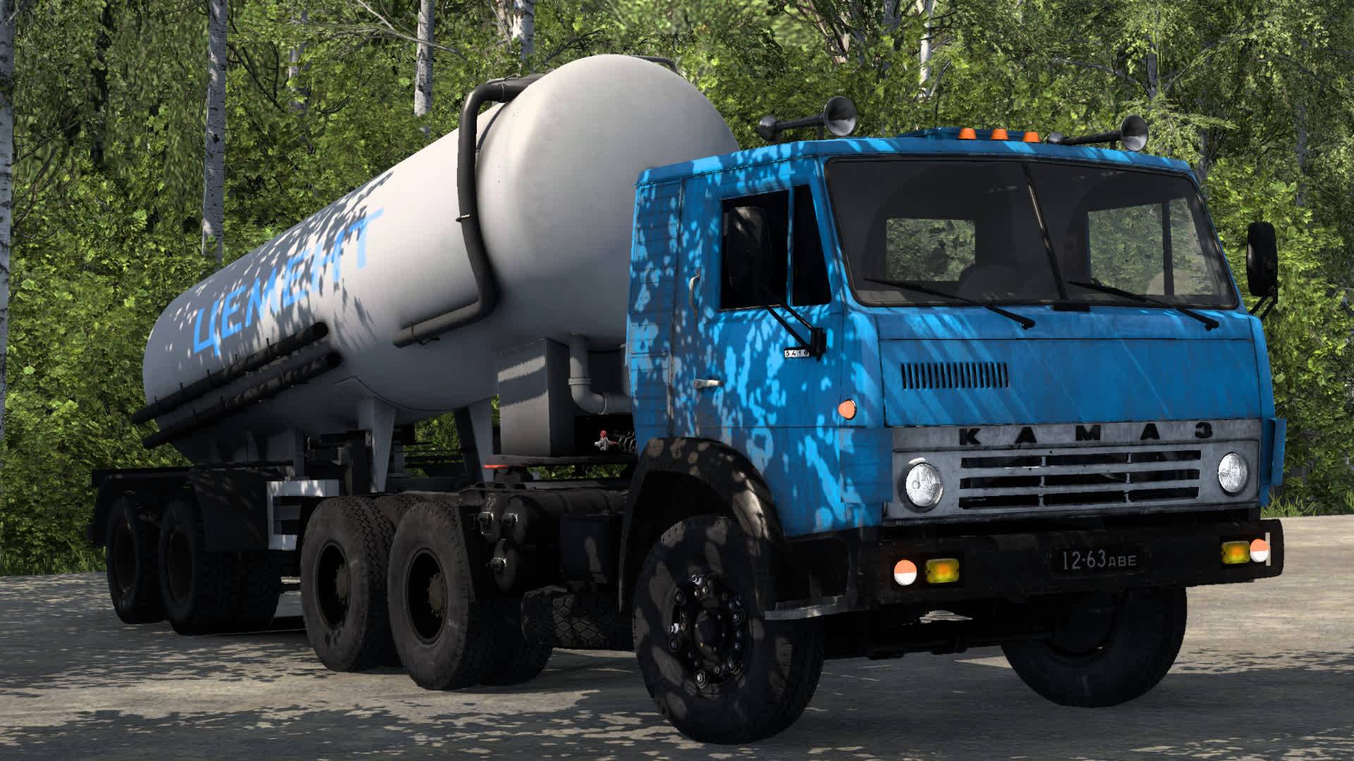 330 / ETS 2 1.53 / Русская сборка / КАМАЗ 5410 / Сибирь.