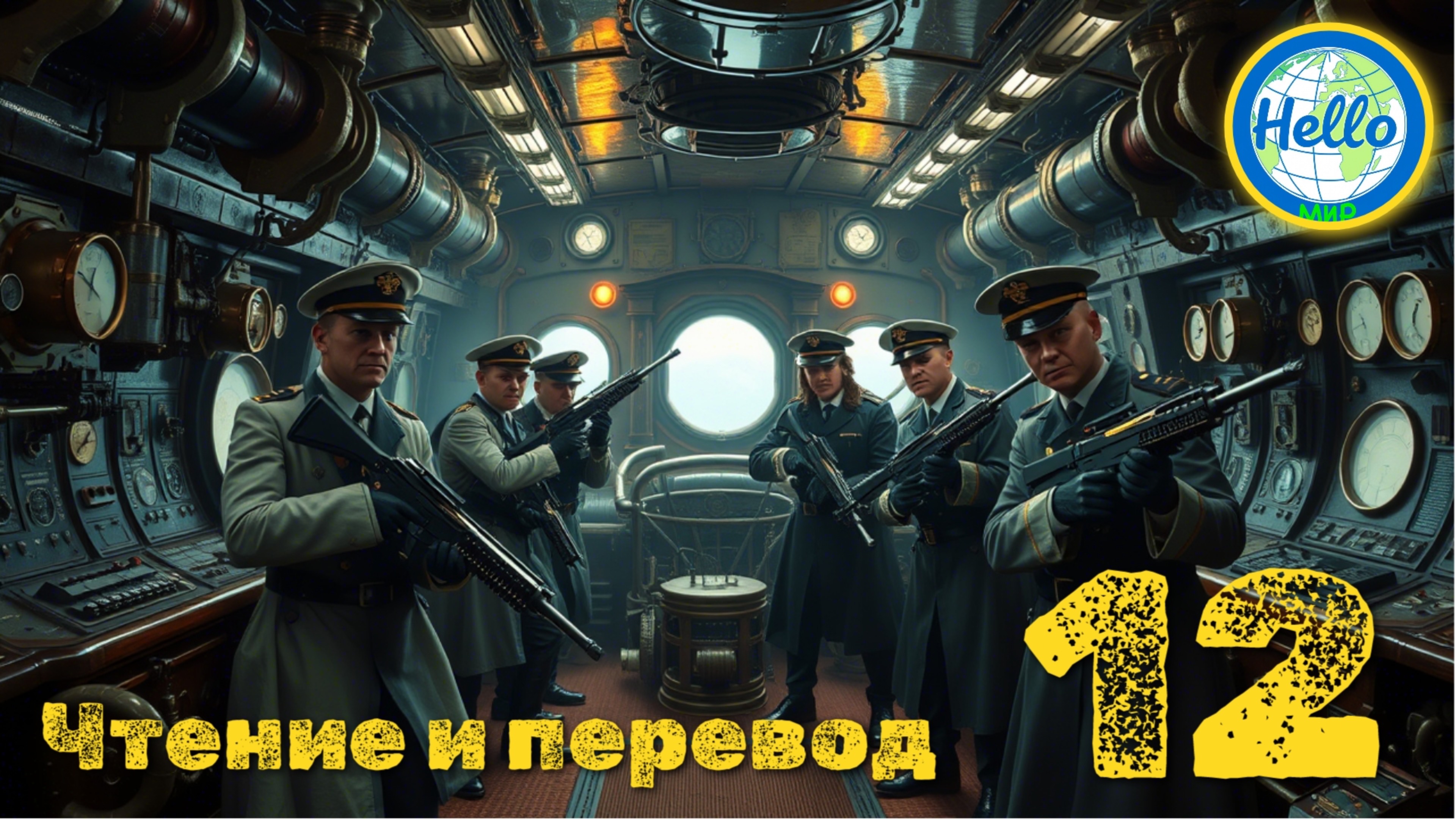 Урок 12. Чтение и перевод "20 000 Leagues Under The Sea"