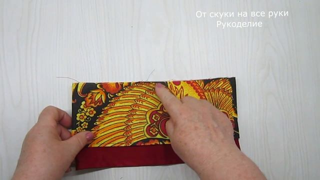 Коробка-трансформер! Шьём удобный складной органайзер