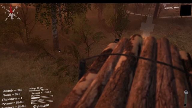 2 часть прохождения карты Побережье в Spintires 03.03.16. И это