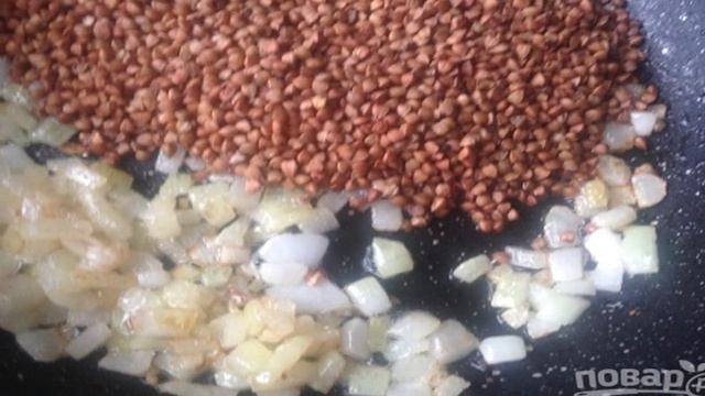 Гречка с картофелем и специями