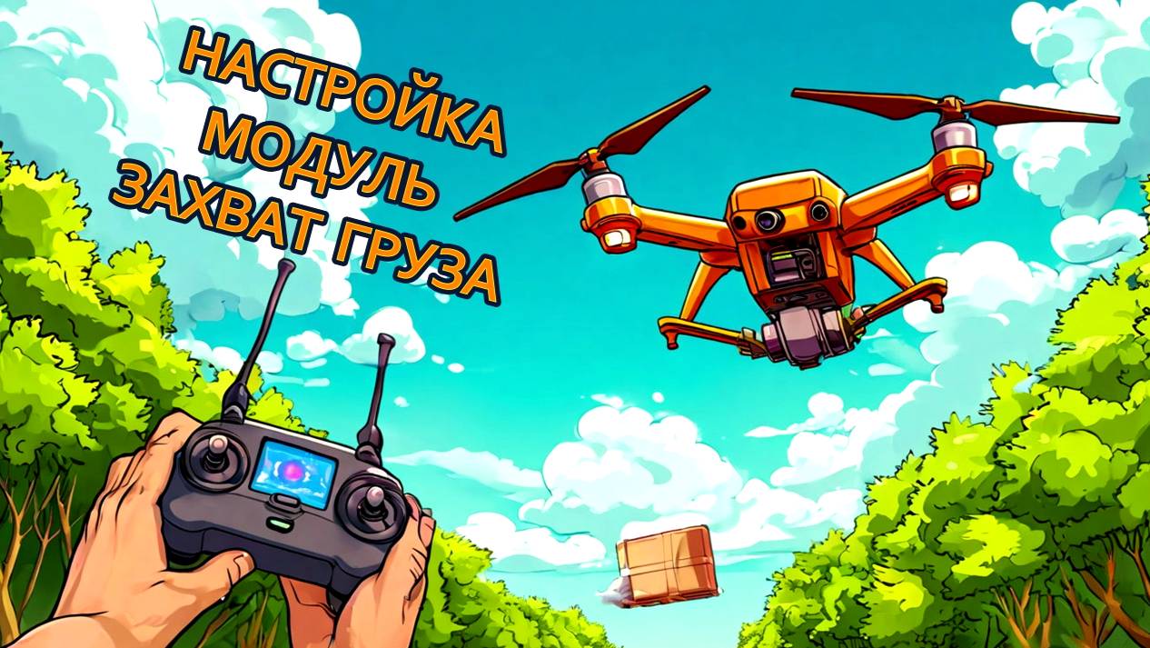 Сборка и настройка модуля захвата груза для квадрокоптера Геоскан Пионер Базовый