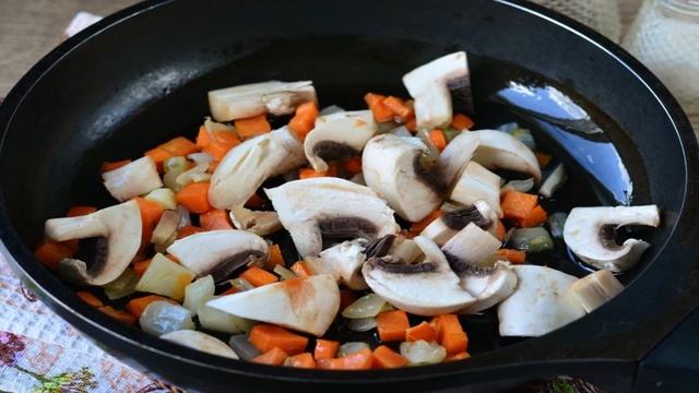 Гречка с грибами по-царски
