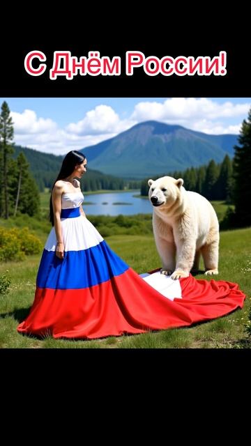 #shorts С Днём России !🤍💙❤️