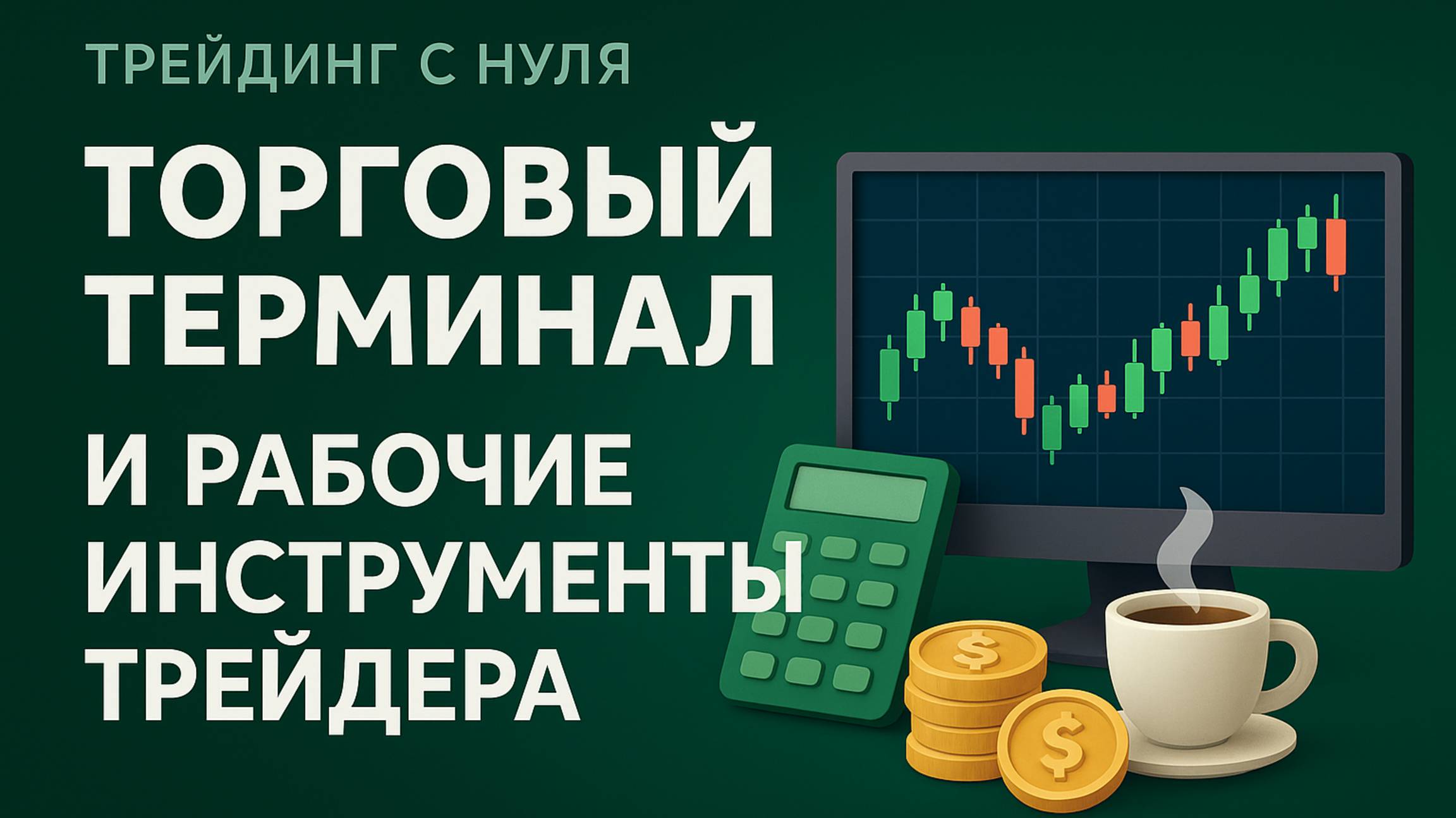 Торговый терминал и рабочие инструменты трейдера