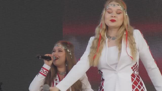 чувашская песня. анс. "емет",  казань