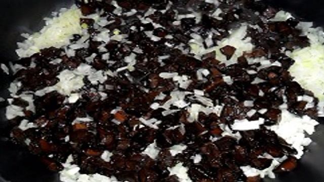 Гречка с курицей и грибами