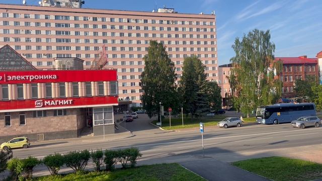 Обзор из окна моей квартирки, приятного просмотра