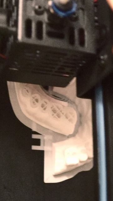 3D печать зубов робота