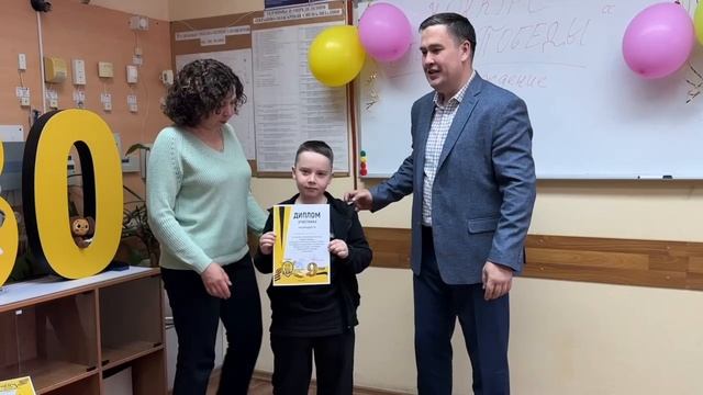Награждение участников конкурса Стихи Победы