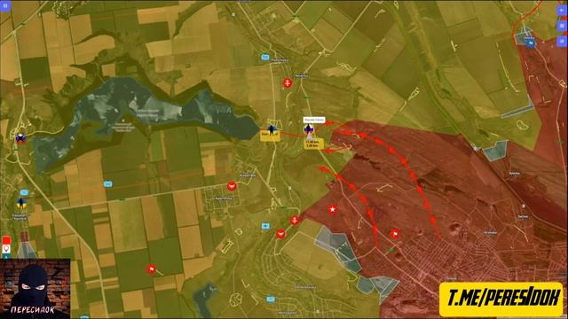 Настоящая карта СВО на 12 июня. Военная сводка боевых действий на сегодня.