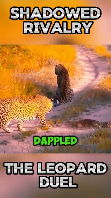 v3DUKBRCxVk - Shadowed Rivalry： The Leopard Duel #shorts #nature #viral #animals #leopard