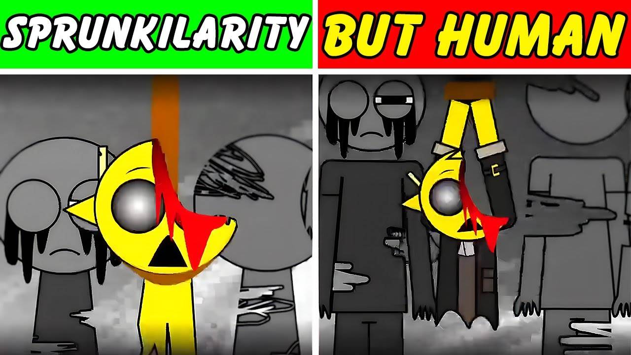 Incredibox_ Sprunki Невероятный бокс - Пружинистость против Пружинистости, но версия для людей!
