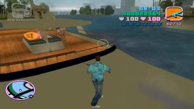 GTA Vice City - Walkthrough - Mission #19 - All Hands On Deck! (HD)