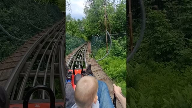 Марк и тобоган