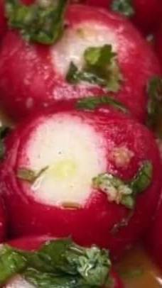 Маринованная битая редиска быстро
