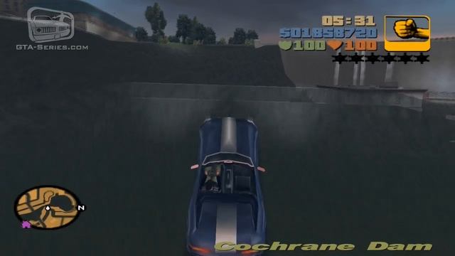 GTA 3 - Walkthrough - Unique Stunt Jumps #13 - Cedar Grove (Shoreside Vale)
