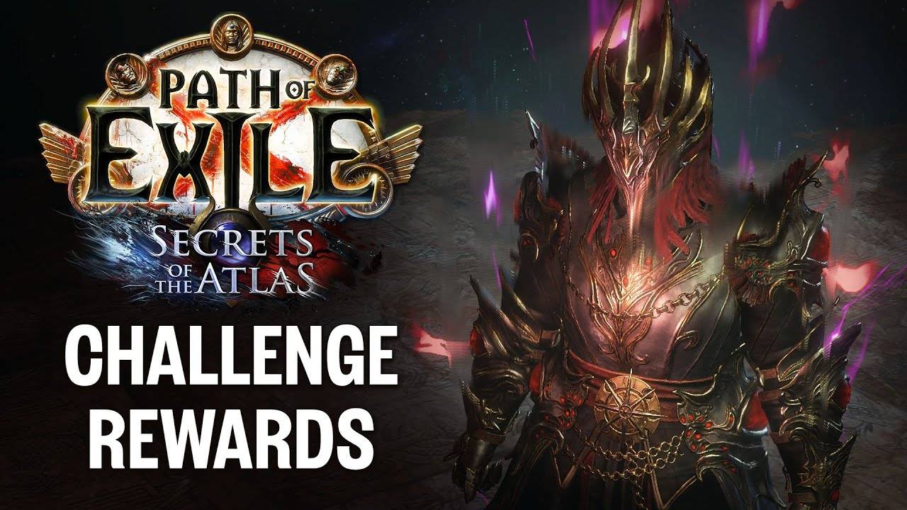 Path of Exiley Secrets of the Atlas - Challenge Rewards.