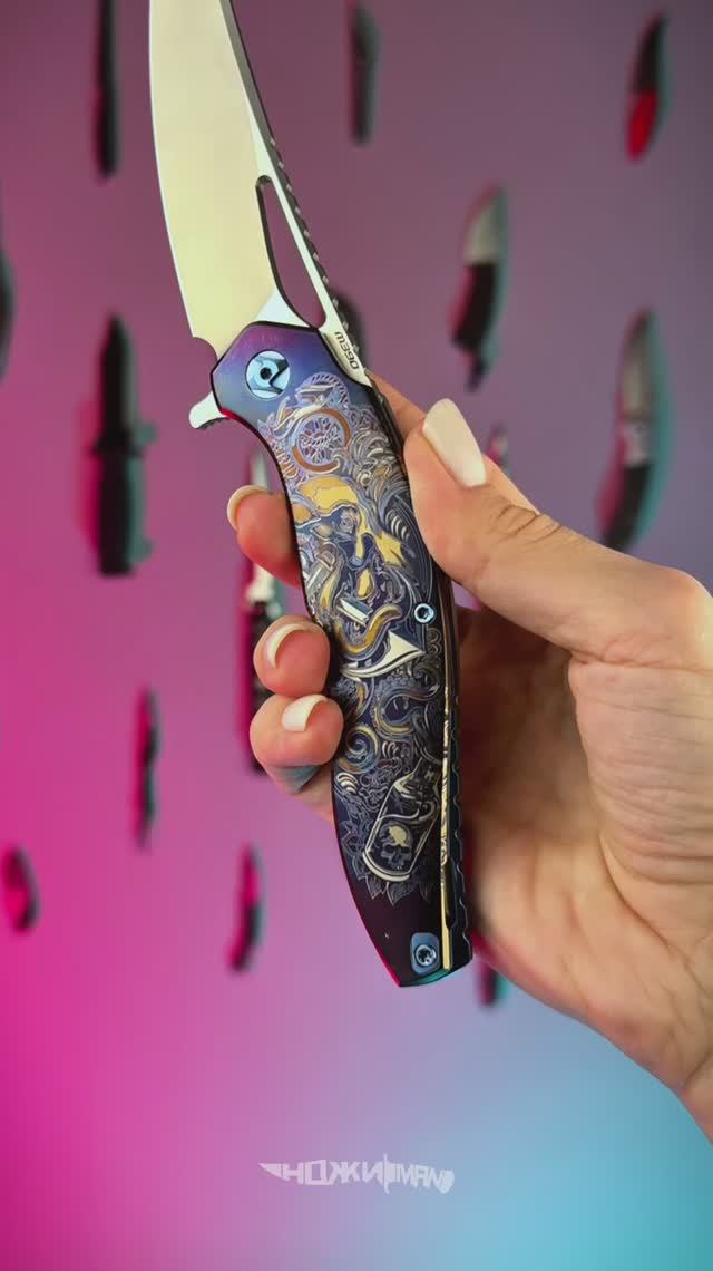 Шедевр от Knife Tech 🔥Barracuda Anchor Custom Limited