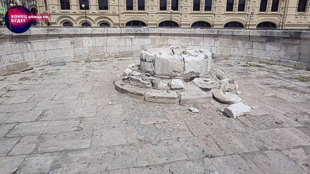 Лобное место на Красной площади. Вот такое оно...1549 год.