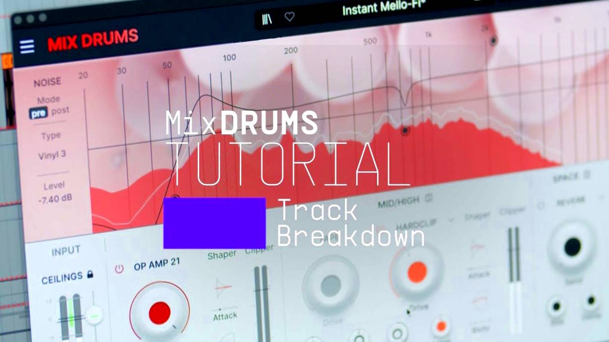 Arturia Mix Drums: Track Breakdown