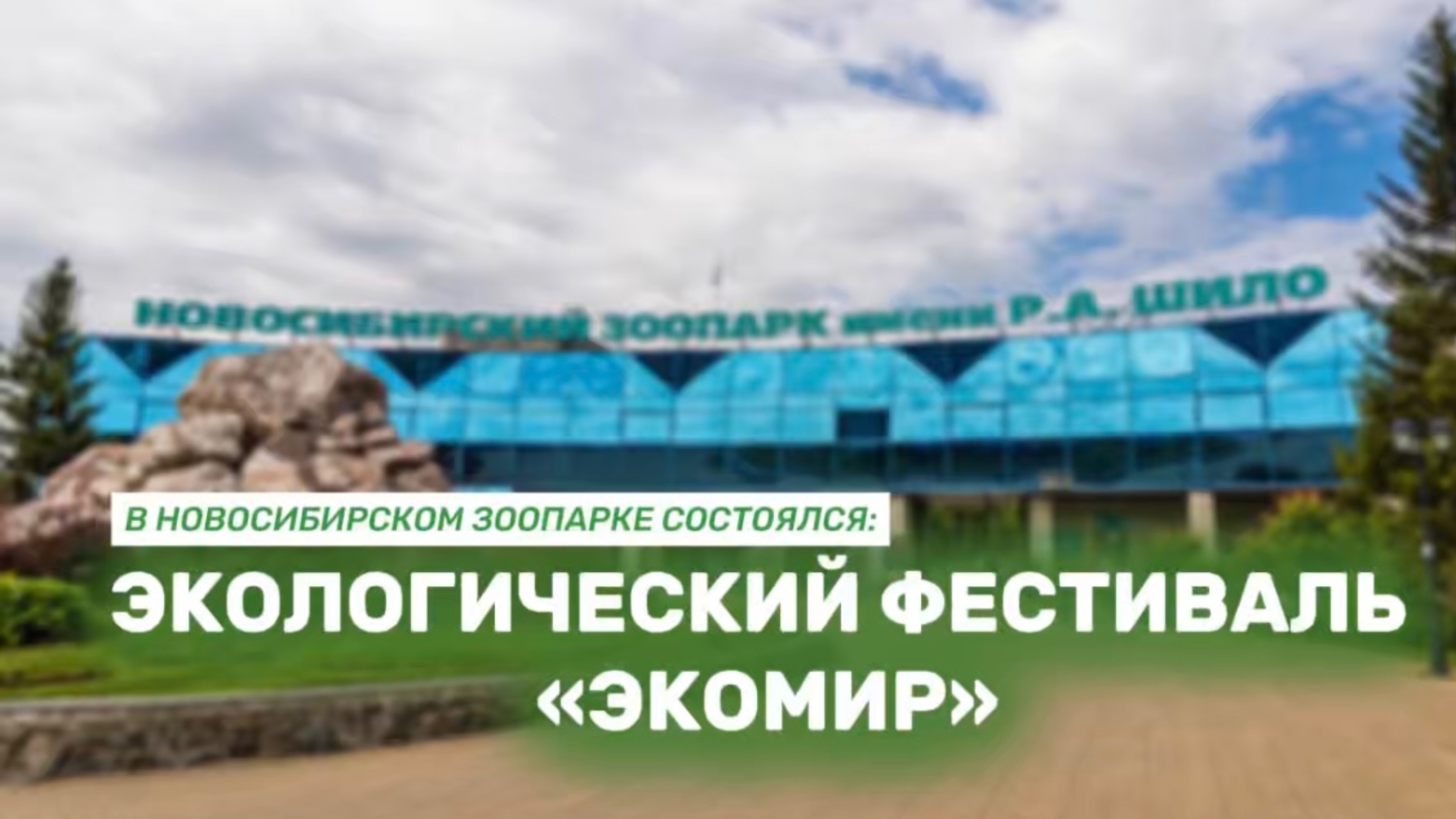 В Новосибирском зоопарке прошёл пятый экологический фестиваль «ЭкоМир», приуроченный ко Дню эколога!