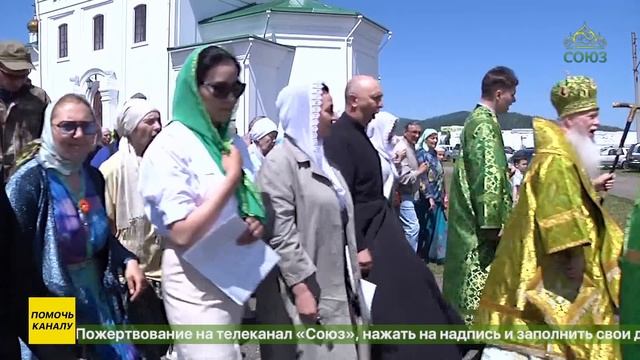 Старинный Свято-Троицкий Селенгинский монастырь отметил своё 350-летие