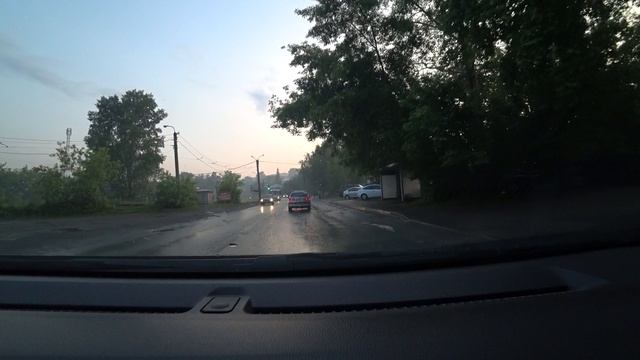 Плачевное состояние Каменского шоссе в Новосибирске.