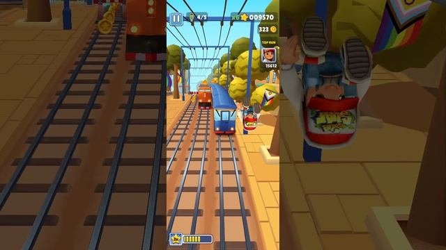 subway surfers , почти побил мировой рекорд