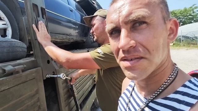 Автомобиль нашим бойцам на фронт из города Судак. Лето 2025
