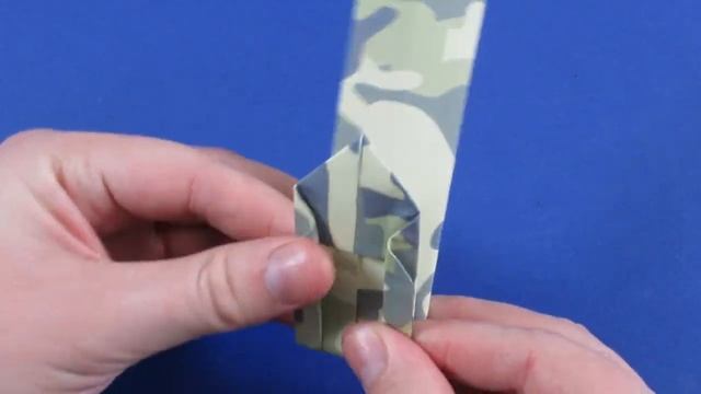 Как_сделать_танк_на_23_февраля_Оригами_танк_Е_25