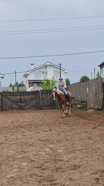 Анна, галопная часть ППДА на Каспере.