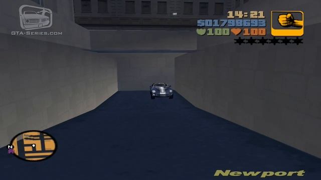 GTA 3 - Walkthrough - Unique Stunt Jumps #12 - Belleville Park (Staunton Island)