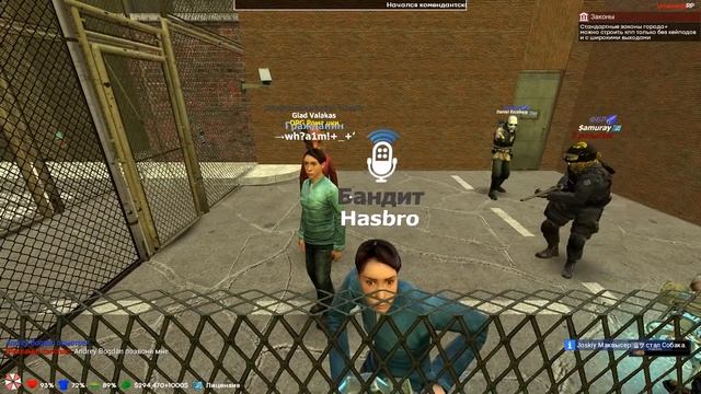 DRЫNDA ПОСТРОИЛ КПП НА СПАВНЕ и НИКОГО НЕ ПРОПУСКАЮ в GARRY'S MOD DARK RP
