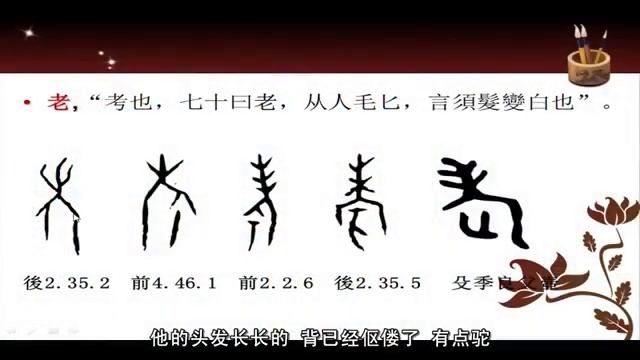 02 “人”类基础字形讲析 武汉大学 说文解字