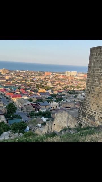 Красота Дербента с его крепости #красота #отдых #путешествие #дагестан