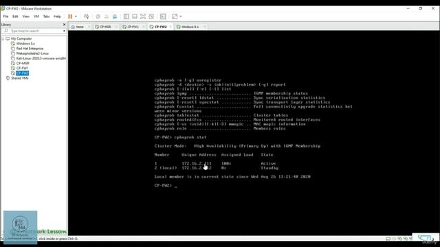 CCSA_Udemy_107_06. Configuring the Cluster XL