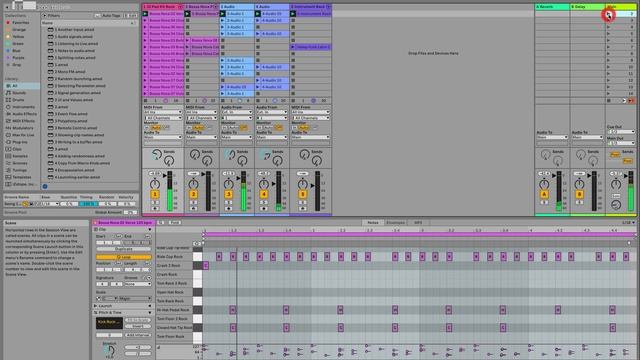 03.6. Recording into Arrangement View