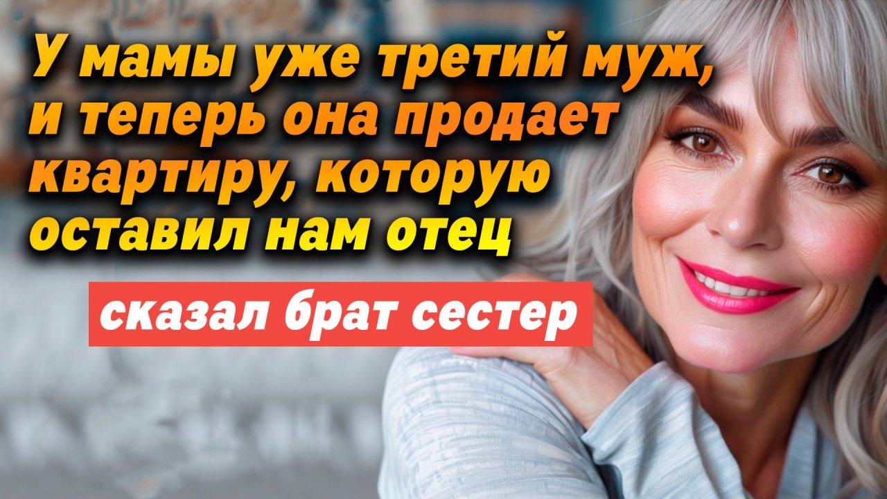 Мама со своим третьим мужем ОСТАВИЛА ДЕТЕЙ без КВАРТИРЫ | Аудиорассказ | Семейная история