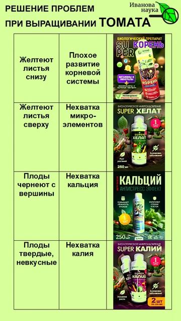 ПАМЯТКА ПО УХОДУ ЗА ТОМАТОМ. Проблемы и их решение. Часть 1.