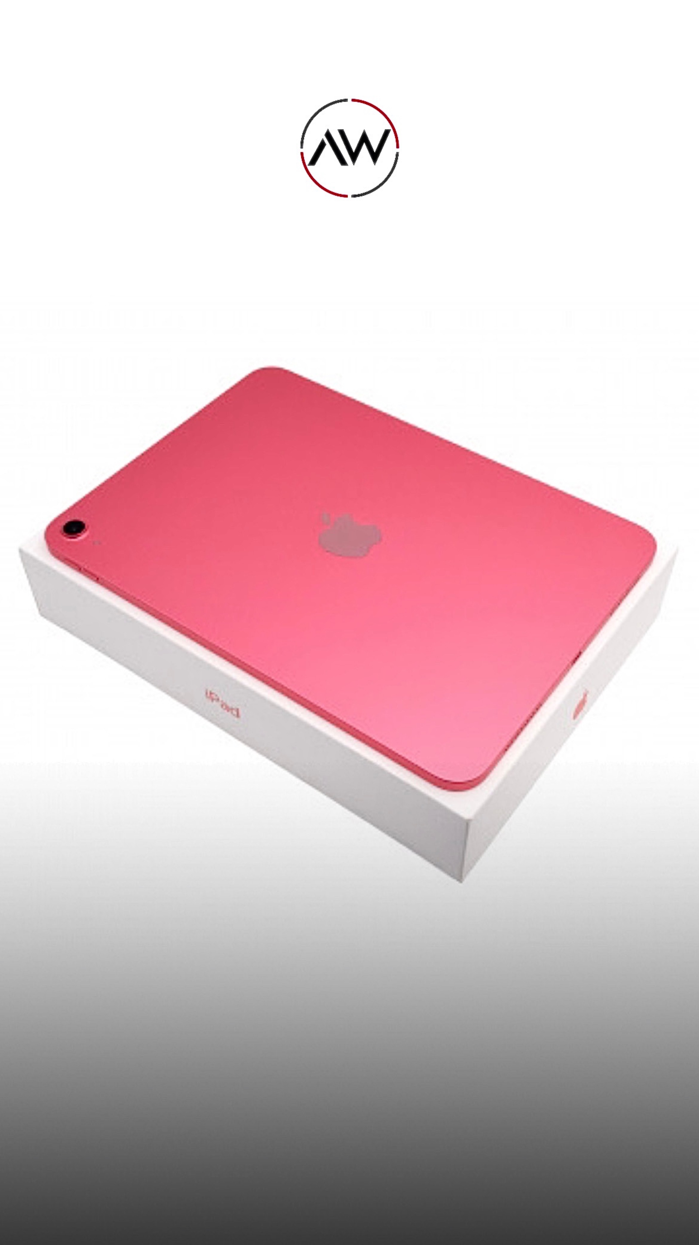 Распаковка iPad в розовом цвете 💞