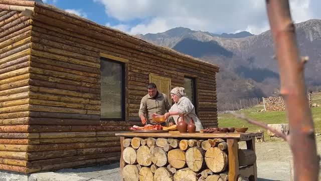 Запеченное говяжье мясо в тандыре Азербайджанская Кухня Деревенская Кухня  Рецепты