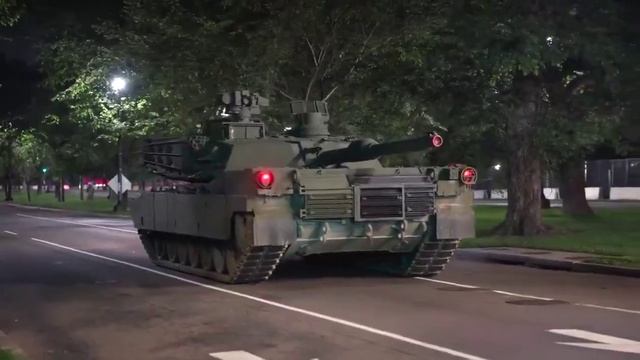 Танки В Вашингтоне. Готовятся К Митингам На ДР Трампа.